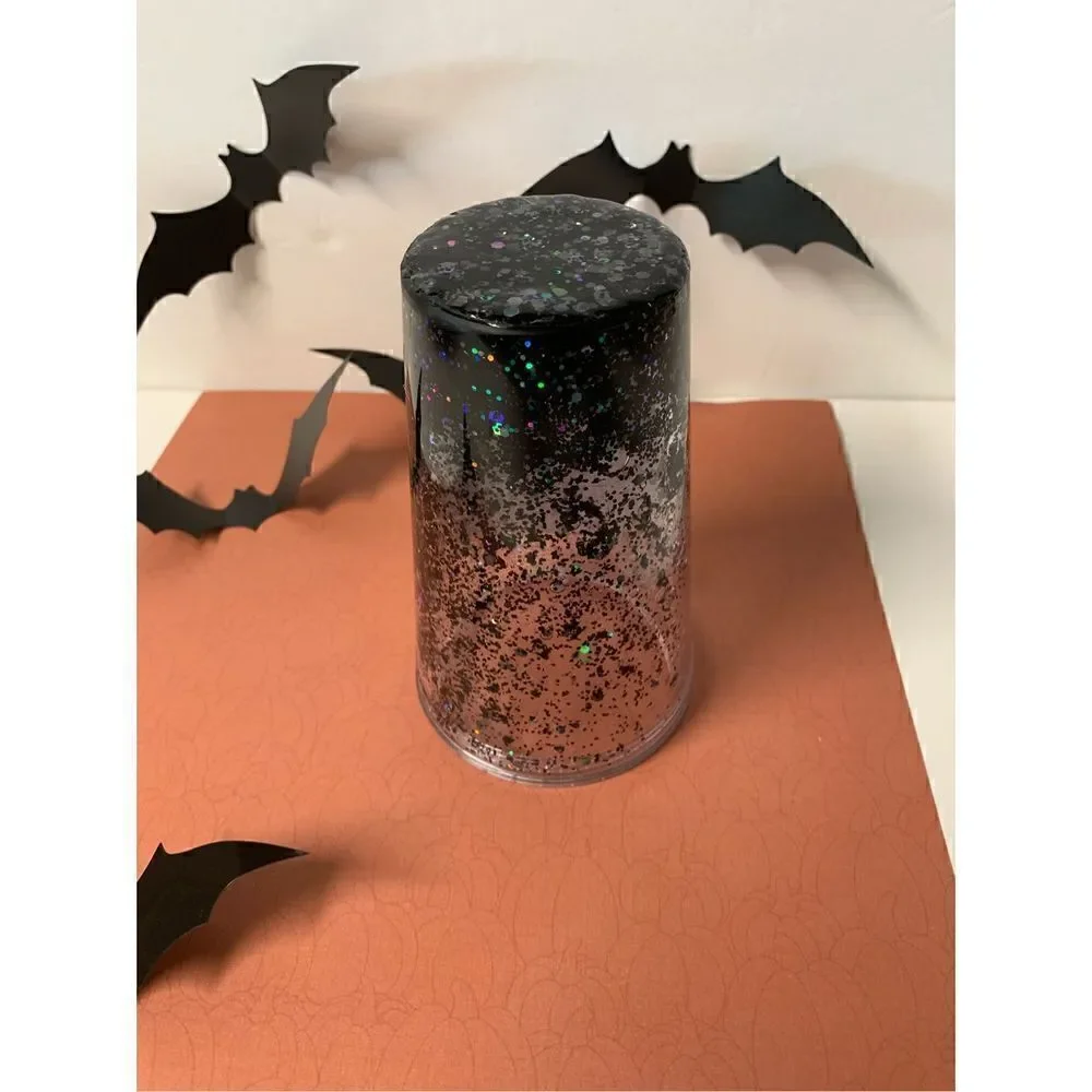 Handmade Snow Globe Halloween/Salem Tumbler